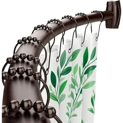 Curved Shower Curtain Rod for Bathroom