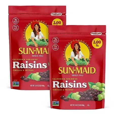 2-Pack Sun-Maid California Raisins (32oz bags)