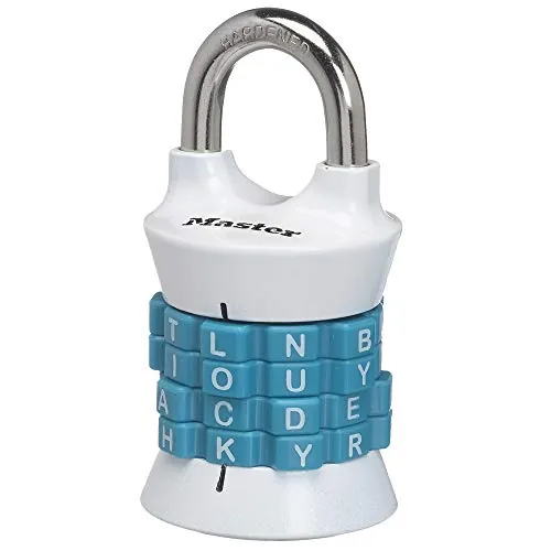 Master Lock Set Your Own Word Combination Padlock
