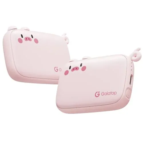 Gaiatop Ultra-Slim Rechargeable Hand Warmers, 2-Pack