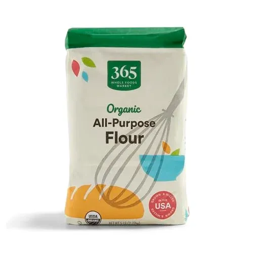 365 by Whole Foods Market Organic All Purpose Flour, 80 Ounce