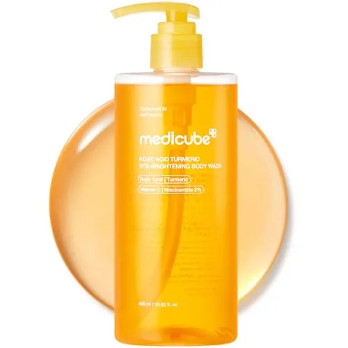 medicube Kojic Acid Turmeric Brightening Body Wash 13.52 fl.oz