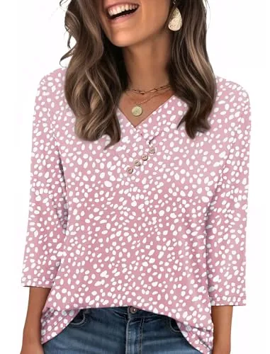 3/4 Sleeve Length Women's Tops