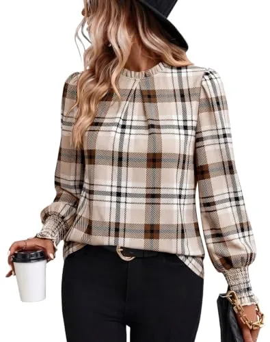 OFEEFAN Casual Long Sleeve Shirts