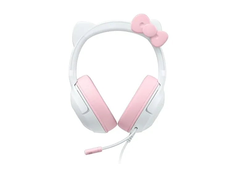 Razer Kraken Kitty V2 USB Chroma RGB Wired Gaming Headset (Hello Kitty Edition)