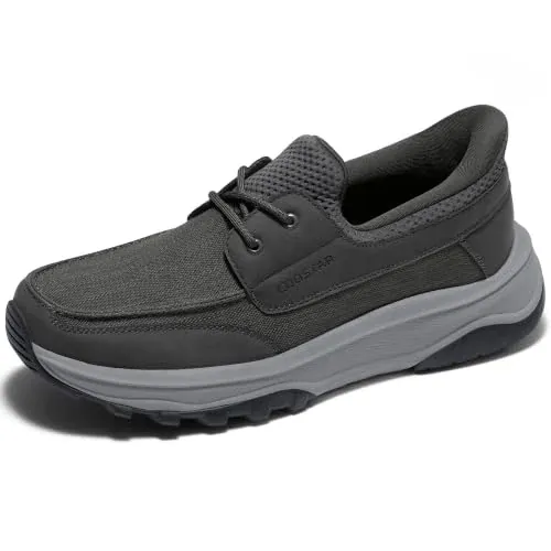 Mens Orthopedic Slip On Shoes with Arch Support