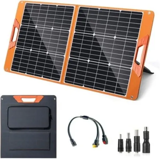 SOLUPUP 100W Folding Portable Solar Panel 18VDC