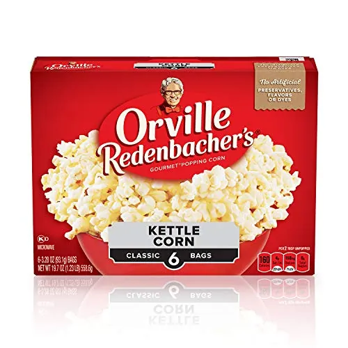 Orville Redenbacher’s Kettle Corn Popcorn 6-Count