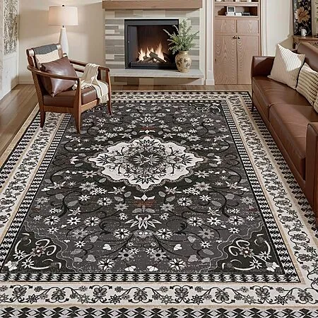5' x 7' Bleum Cade Boho Washable Area Rug (2 Colors)