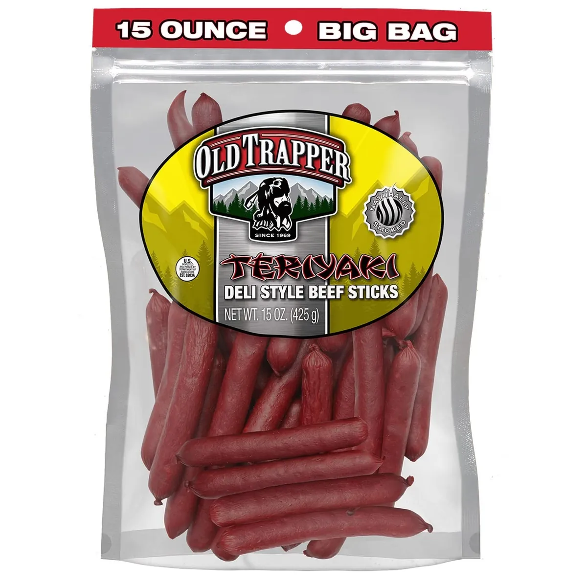 Old Trapper Deli-Style Beef Sticks