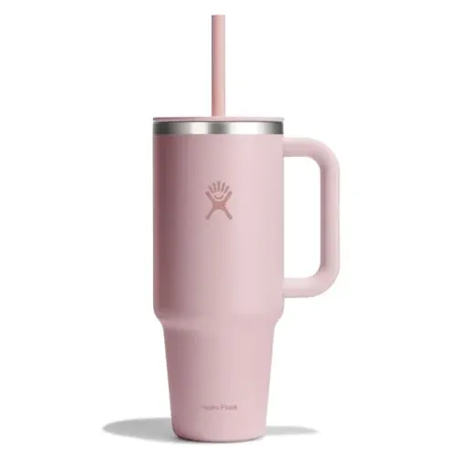 40-Oz Hydro Flask Insulated Travel Tumbler w/ Lid & Straw