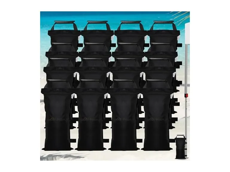 SANWAY Canopy Sand Bags 16-Pack, 448-Lb Capacity