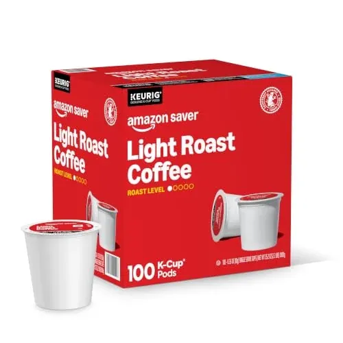 Happy Belly Light Roast Keurig Coffee Pods 100-Count