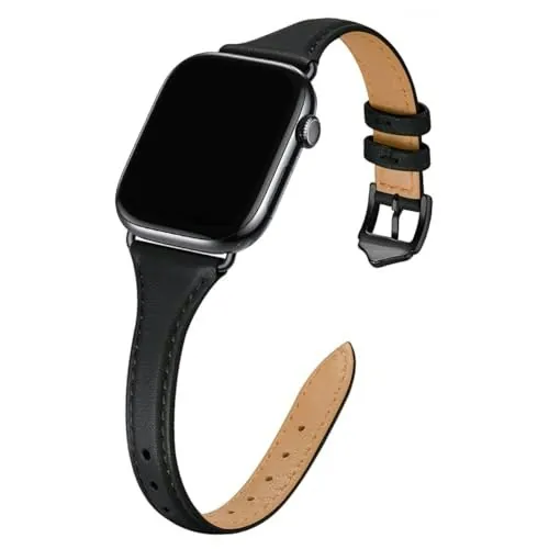 WFEAGL Women's Leather Band for Apple Watch