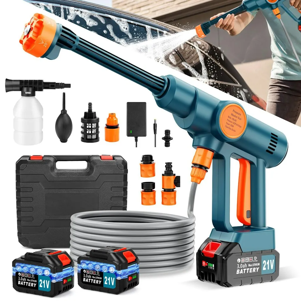 Cordless Battery-Powered Pressure Washer