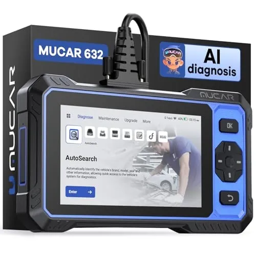 Mucar 632 Elite AI-Assisted Bidirectional OBD2 Scanner