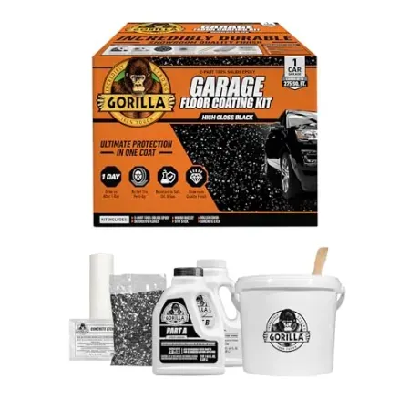 7pc Gorilla Epoxy Garage Floor Coating Kit
