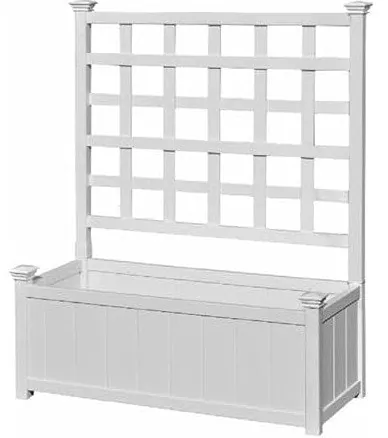 Vita Huron Planter w/ Trellis