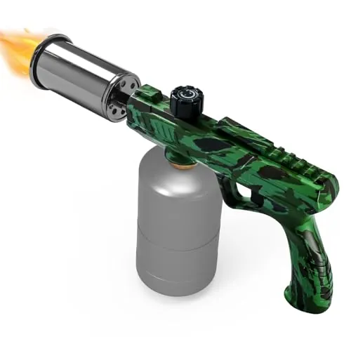 Propane Torch Gun 3272°F/1800℃ Adjustable Flame