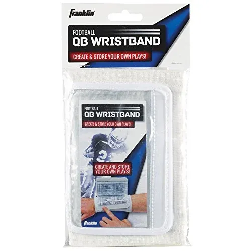 Franklin Sports Football Quarterback Wristband Play Chart