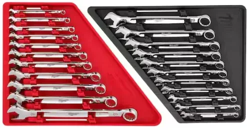 Milwaukee Combo Wrench Set SAE and Metric (11-Piece)