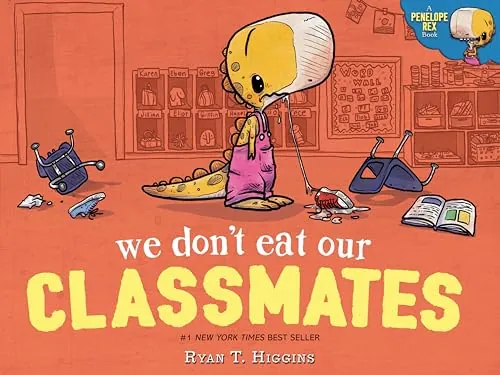 We Don't Eat Our Classmates Hardcover Book