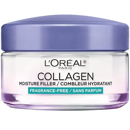 L'Oreal Paris Collagen Moisture Filler Face Moisturizer 1.7-Oz (Fragrance-Free)