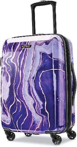 American Tourister 22.5" Hardside Print Carry-On Spinner Luggage