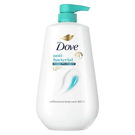 30.6-Oz Dove Body Wash (Anti-Bacterial or Deep Moisture)