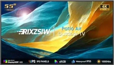 Rixzsiw 55" 4K HDR LED UHD Smart TV