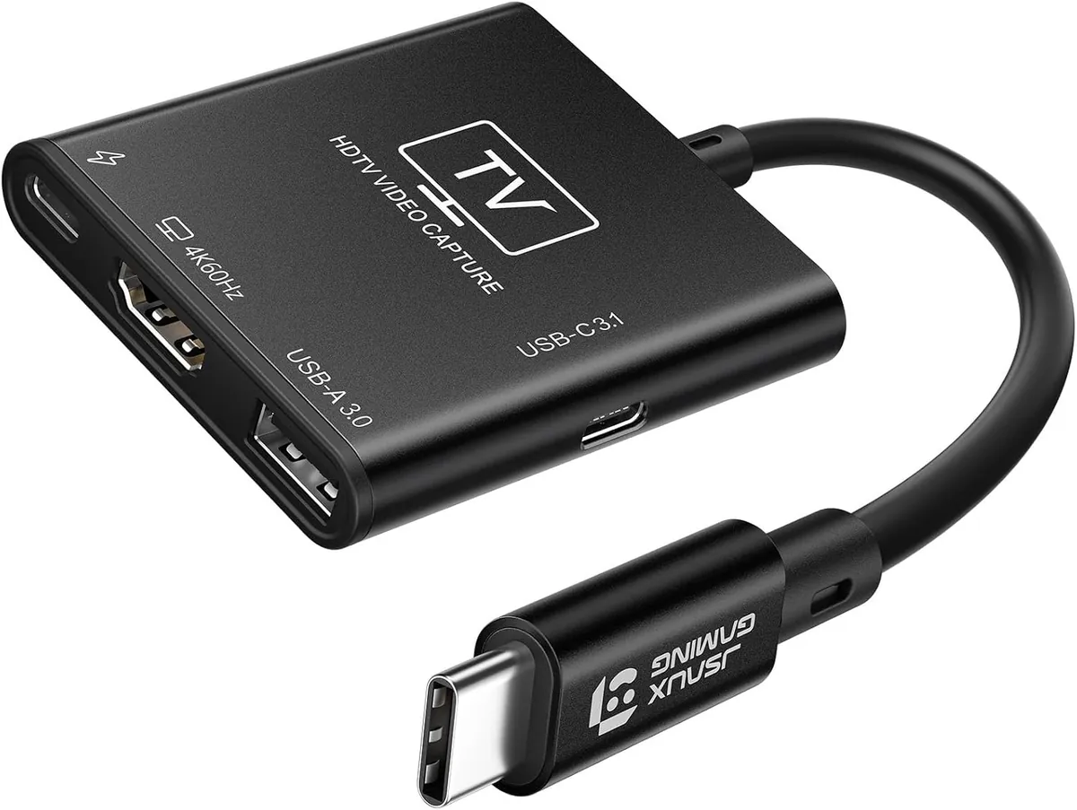 JSAUX Video Game Capture Card