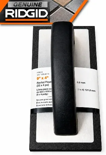RIDGID FT8004 9" x 4" Non-Stick Tile Grout Float