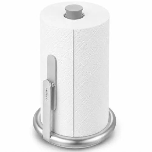 Ultrean Freestanding Paper Towel Dispenser with Spring-Loaded Arm