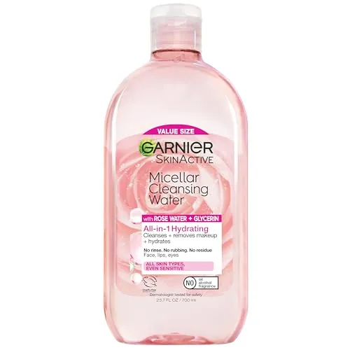 Garnier Micellar Water with Rose Water and Glycerin 23.7oz