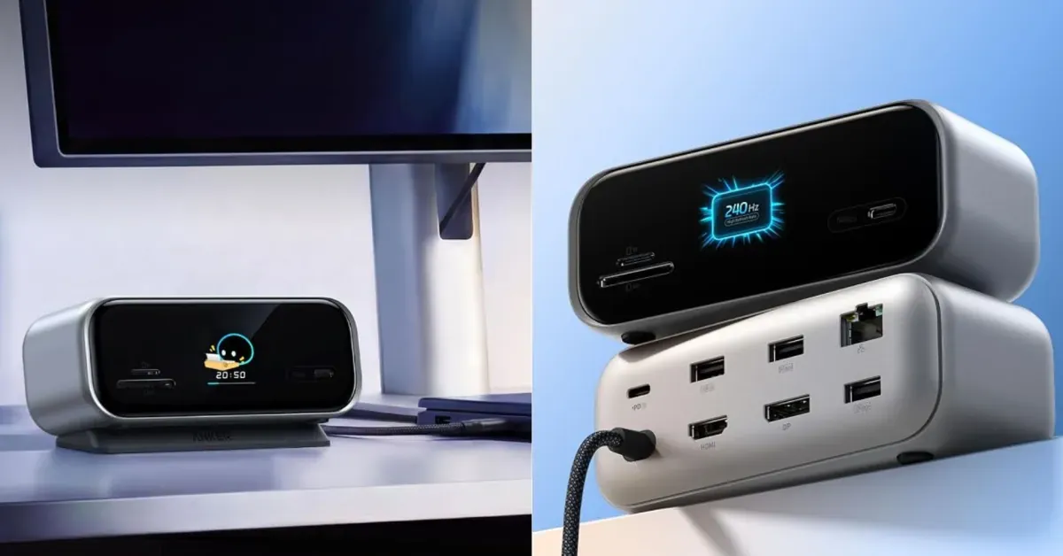 Anker’s all-new Nano 10-in-1 Smart Display Hub w/ dual-monitor support is
