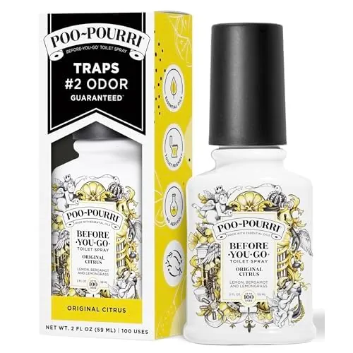 Poo-Pourri Before-You-Go Toilet Spray, Original Citrus, 2 Fl Oz