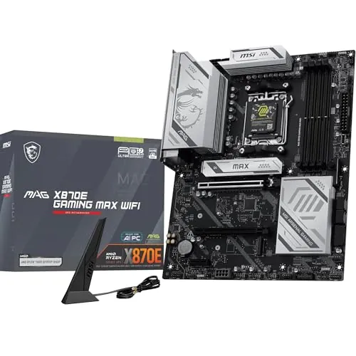 MSI MAG X870E Gaming MAX WiFi 7 AM5 ATX Motherboard
