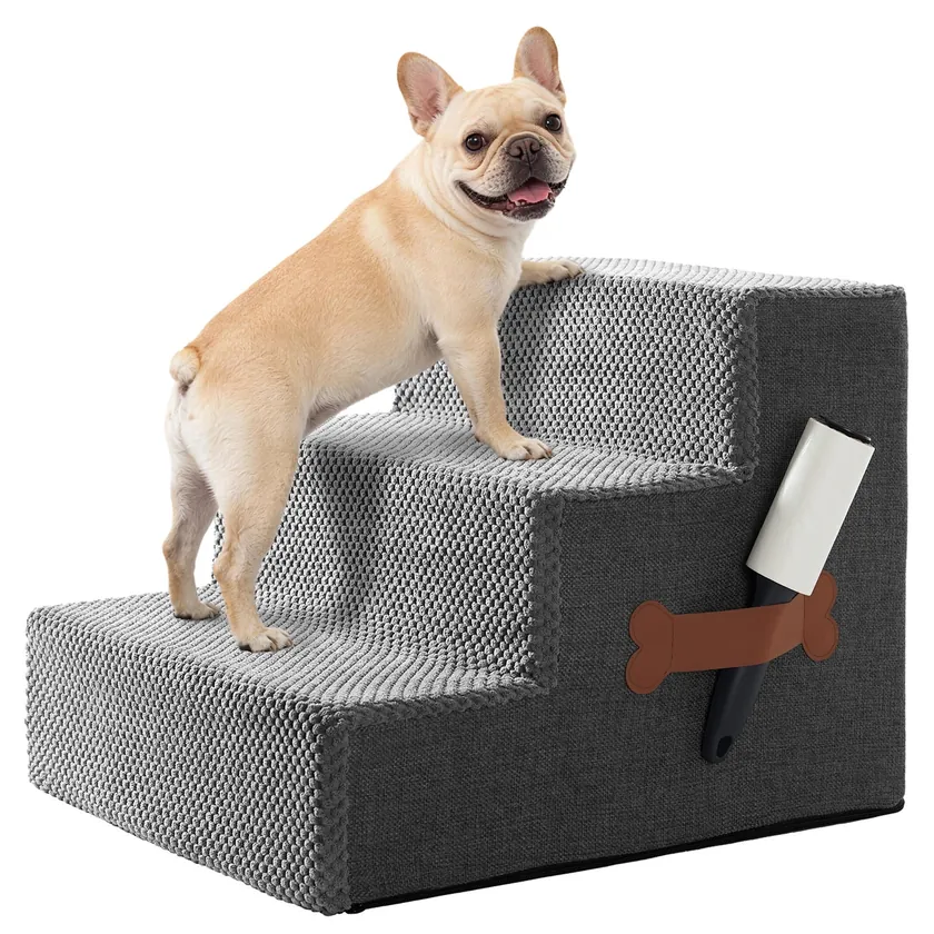 Yuwenus Non-Slip Pet Stairs for Dogs and Cats