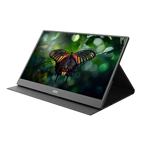 Refurb: 15.6" AOC 16T15 1080p Portable IPS Monitor w/ Built-In Speakers