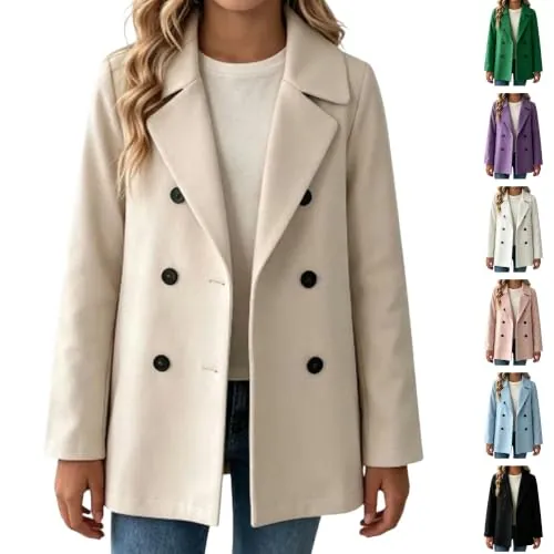 Double Breasted Pea Coat