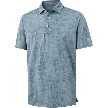 MAELREG Men's Dry Fit Stretch Jacquard Golf Polo Shirt (Various)