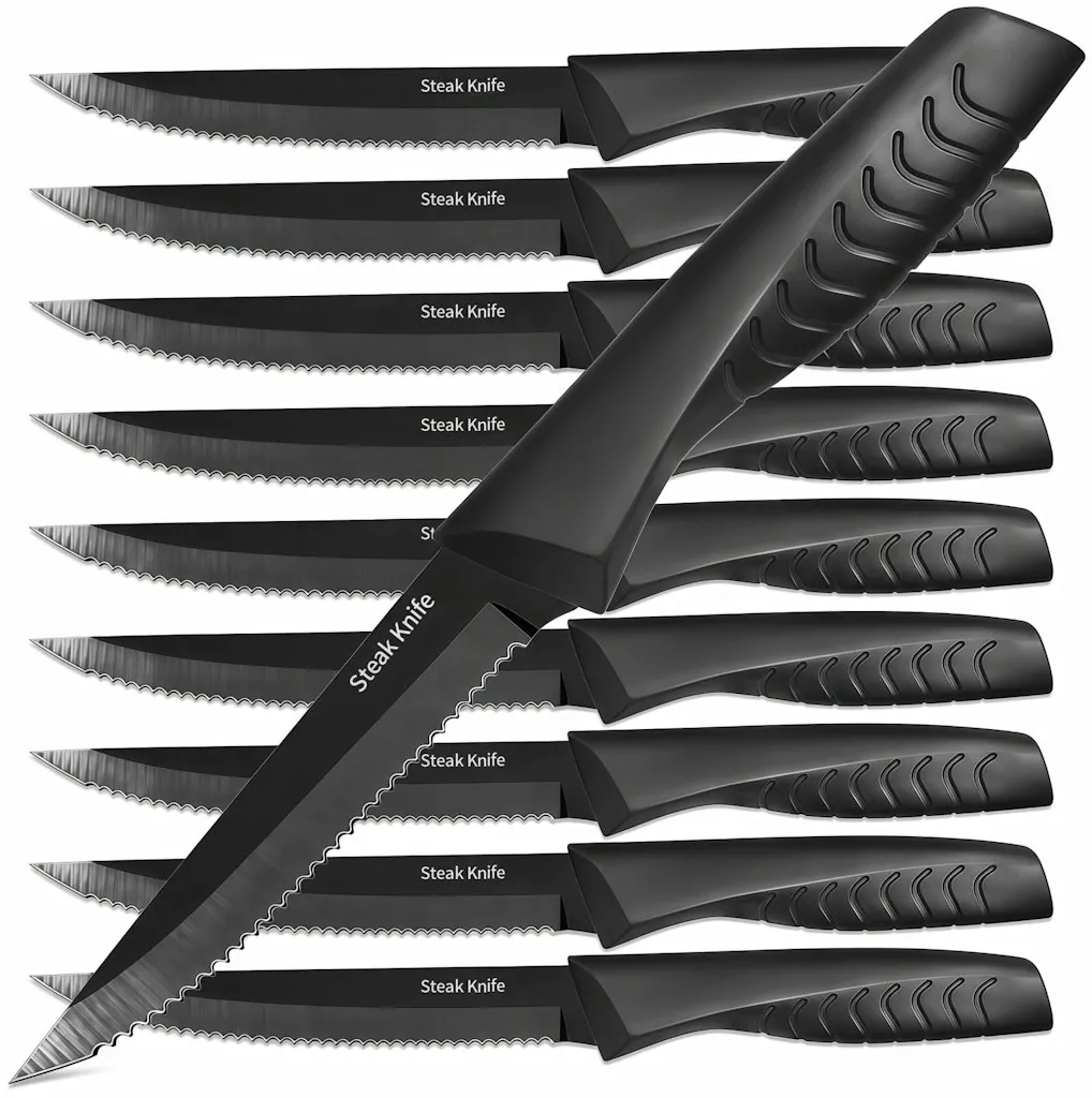 8" Steak Knife Set 10-Pack