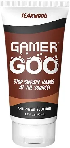 Gamer Goo Anti Sweat Hand Lotion, 1.7oz, TSA Travel Safe (In-Store Only)