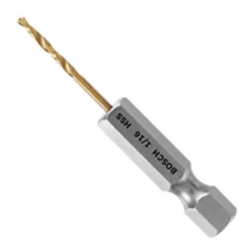 Bosch TI2131IM 1/16 in. Impact Tough Titanium Nitride Coated Drill Bit