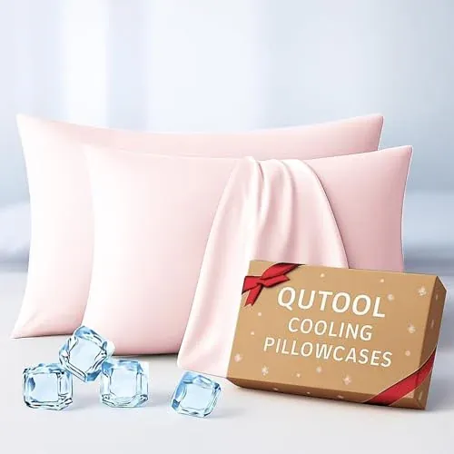 Luxury Cooling Pillowcases King Size 2 Pack