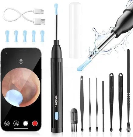 14-Piece NEATEST Wireless Ear Wax Removal Tool w/ Camera