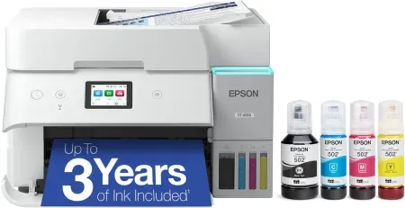 Epson EcoTank ET-4950 Wireless All-in-One Color Supertank Printer