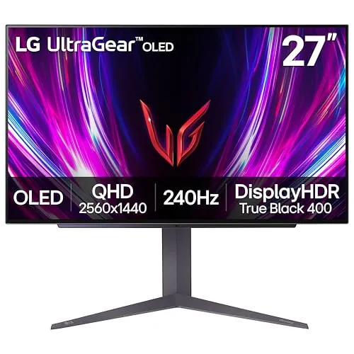 LG 27GS93QE 27-inch Ultragear OLED Gaming Monitor QHD 1440p 240Hz ($500)