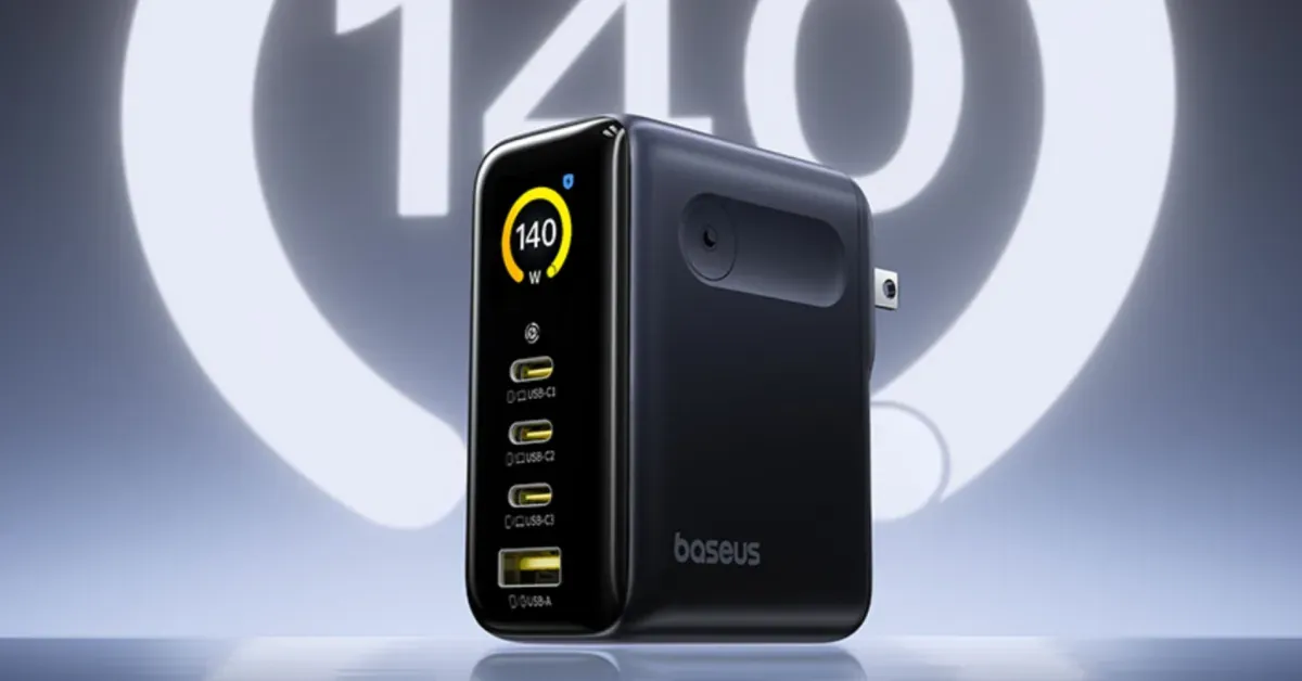 140W Picogo 4-port USB-C charger
