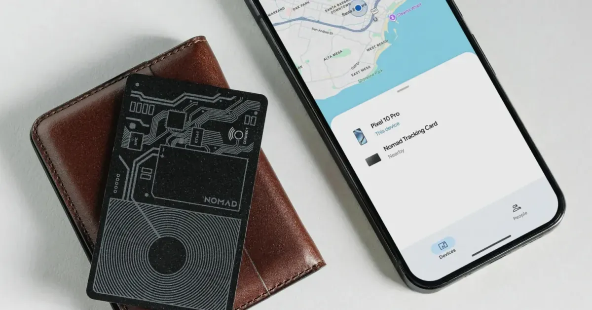 Nomad’s Find My-equipped Tracking Card